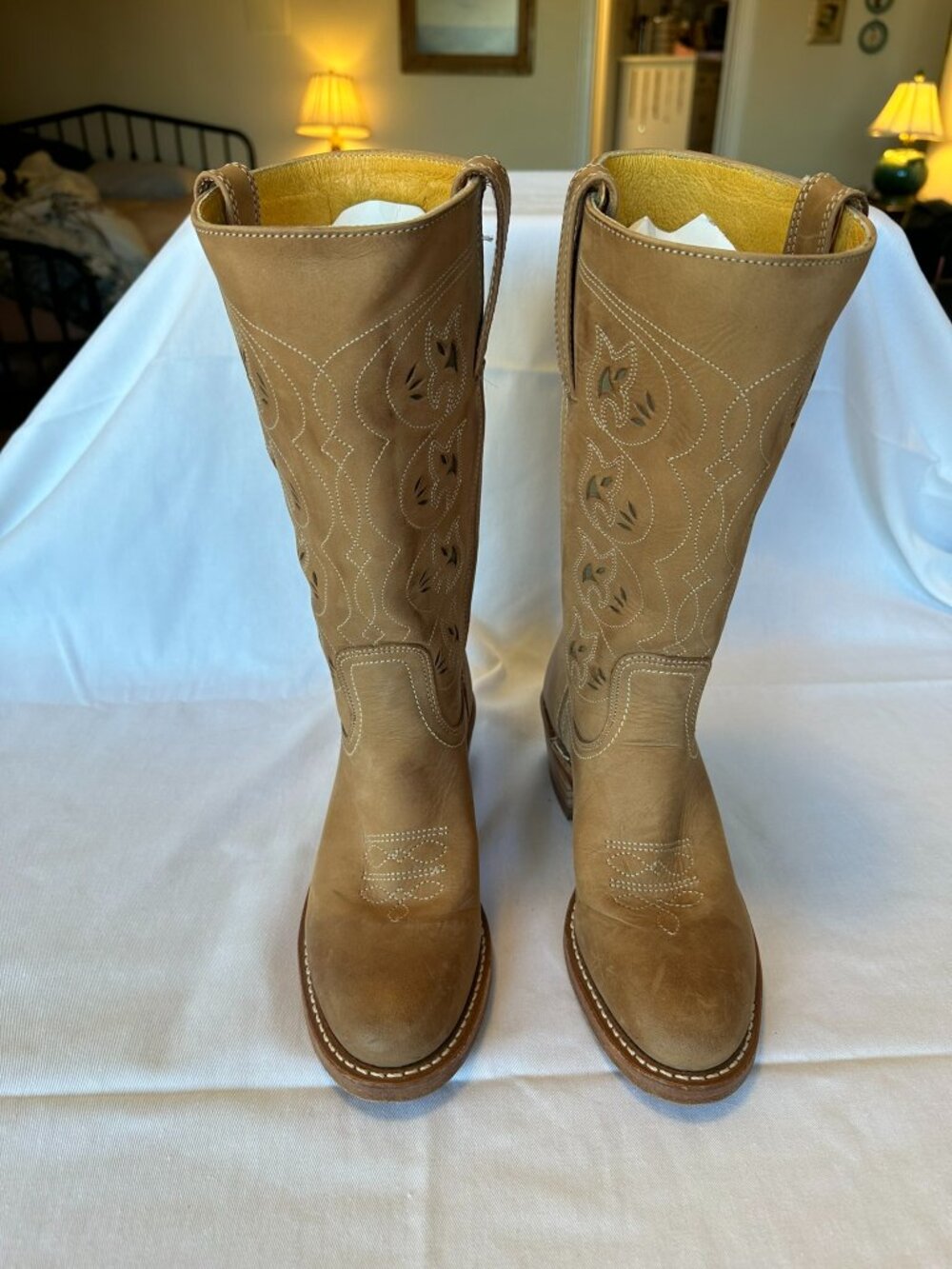 Frye Austin Style Leather Campus Boots